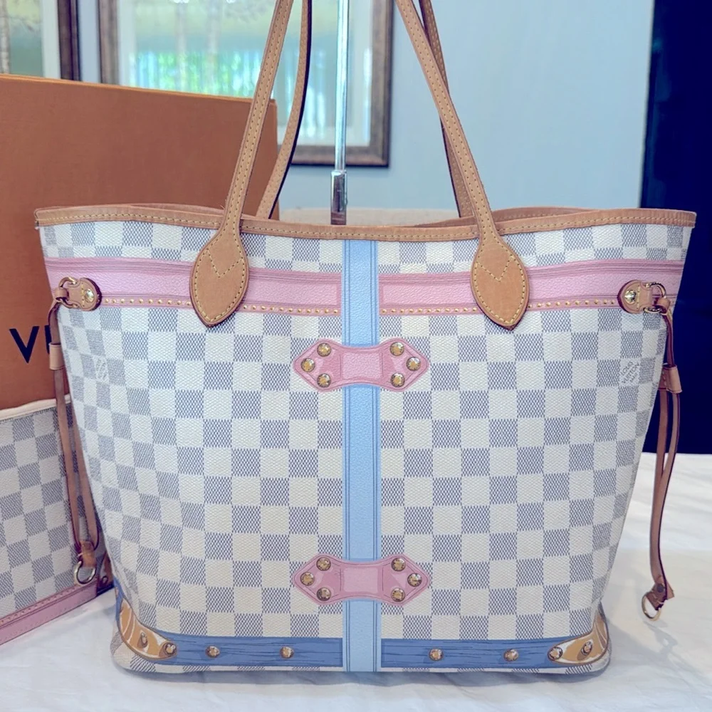 Authentic & Limited Edition Louis Vuitton Azure Summer Trunks Neo MM